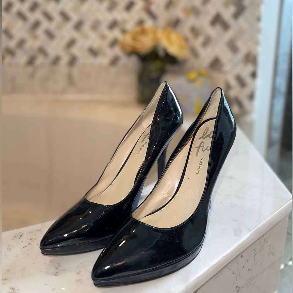 Nine West Patent Leather Heels💋
